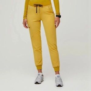 Figs Medium Zamora Jogger Scrub Pant - Light Gold